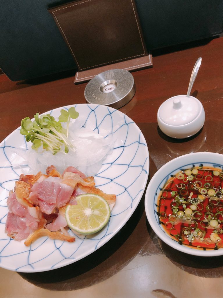 田中田-地鷄のたたき